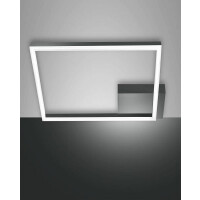 Fabas Luce Bard Deckenleuchte LED 1x39W Metall- und Methacrylat Anthrazit