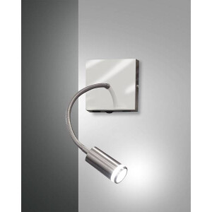 Fabas Luce Portici Wandleuchte LED 1x3W Metall- und...