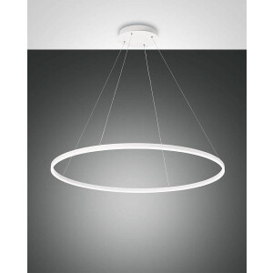 Fabas Luce Giotto Pendelleuchte LED 1x60W Metall- und...