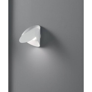 Fabas Luce Shield Wandleuchte LED 1x14W Metall Weiss