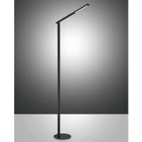 Fabas Luce Ideal Steh/Leseleuchte LED 1x10W Aluminium Schwarz