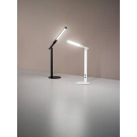 Fabas Luce Ideal Tischleuchte LED 1x10W Aluminium Weiss