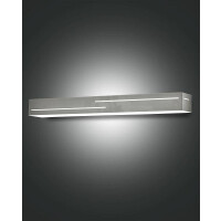 Fabas Luce Banny Wandleuchte LED 1x24W Metall- und Methacrylat Anthrazit