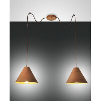 Fabas Luce Esino Pendelleuchte E27 2X40W gallery