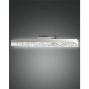Fabas Luce Sinis Spiegelleuchte LED 1x15W Metall- und Methacrylat Verchromt
