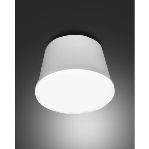 Fabas Luce Armanda Leuchtenkopf zu Akkuleuchten Set LED 1x3W Metall- und Polycarbonatstruktur weiß