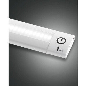 Fabas Luce Galway touch dimmer Unterbauleuchte LED 1x8W Aluminium und Polycarbonat Weiss