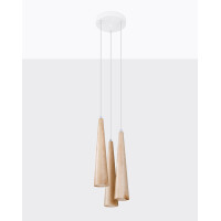 Sollux SL.1101 Pendelleuchte SULA 3P Nat gallery