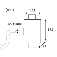 Special Line Verbindungsbox Kabeldurchmesser bis 15mm IP68 Schwarz